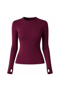 THUMB-FASTENİNG LONG-SLEEVED BODYSUİT