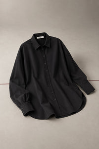 OVERSIZED-FIT POPLIN SHIRT