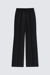 PLEATED PANTS WITH ELASTIC WAIST