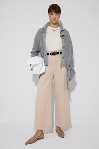 PLEATED POCKET PANTS
