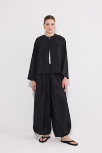 CUPRO HAREM PANTS