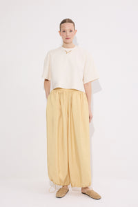 CUPRO HAREM PANTS