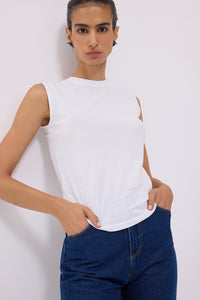 BIKE-PRINT SLEEVELESS BODYSUIT