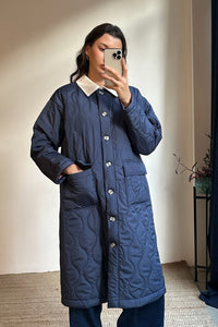 LONG QUILTED JACKET