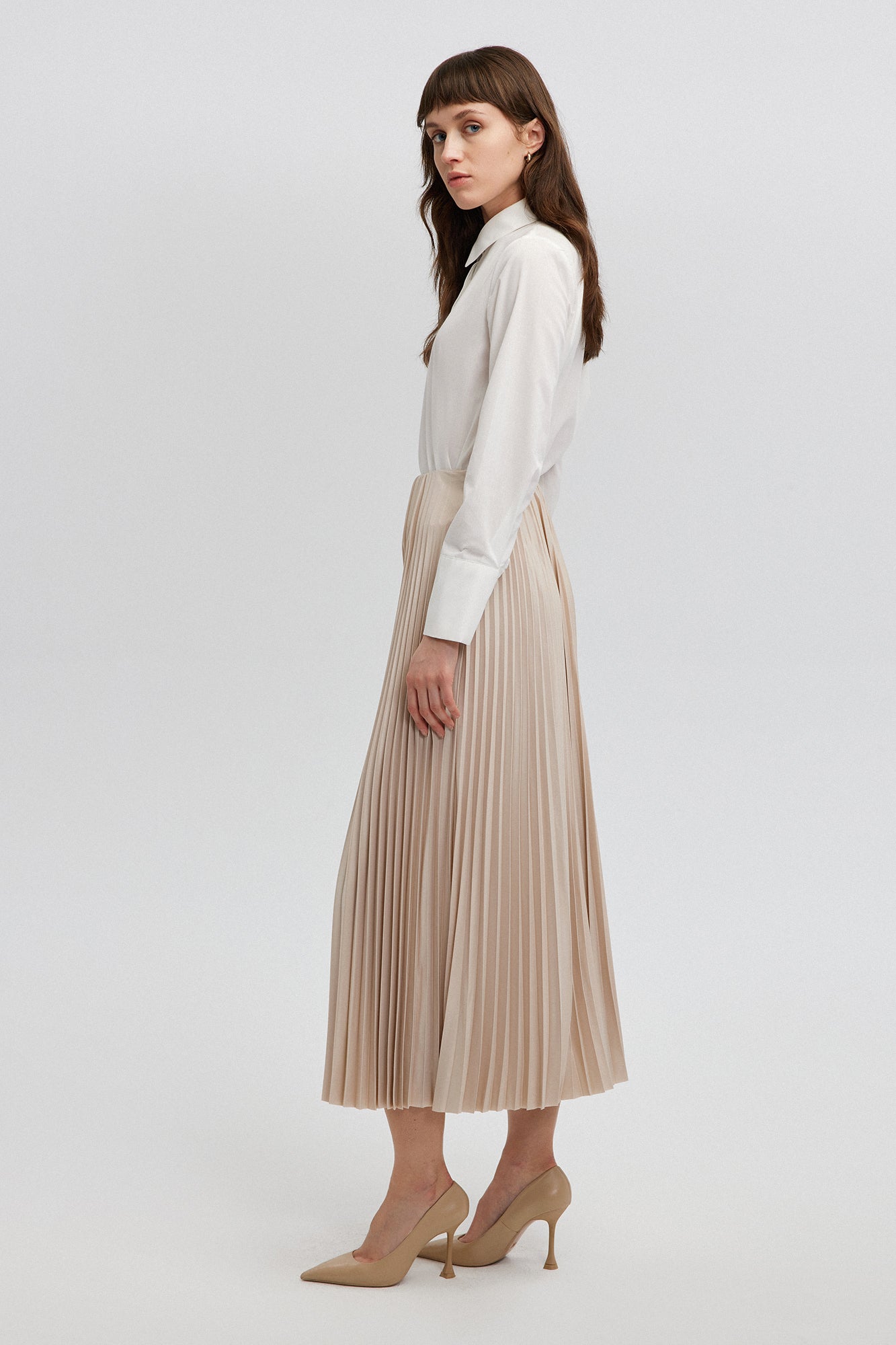 PLEATED SKIRT – Touche Prive International