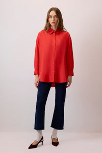 OVERSIZED FIT POPLIN SHIRT