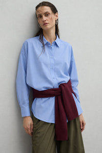 OVERSIZED-FIT POPLIN SHIRT