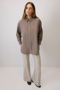 OVERSIZED FIT POPLIN SHIRT