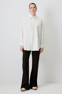 OVERSIZED-FIT POPLIN SHIRT