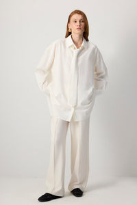OVERSIZED-FIT POPLIN SHIRT
