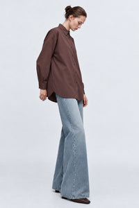 OVERSIZED-FIT POPLIN SHIRT