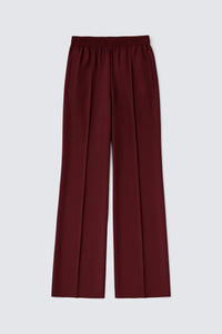 PLEATED PANTS WITH ELASTIC WAIST