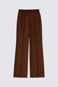 PLEATED PANTS WITH ELASTIC WAIST