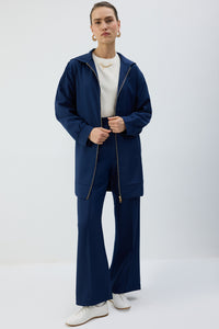 ZIP-UP HOODED JACKET
