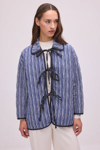 BUTTONED QUILTED JACKET