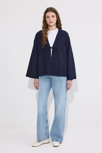 FRONT-TIE KIMONO