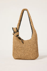 THICK STRAP STRAW BAG