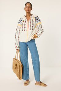 EMBROIDERED ETHNIC TUNIC