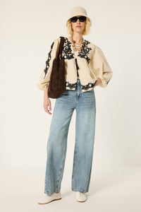 EMBROIDERED JACKET