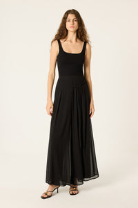 PLEATED PANTS SKIRT